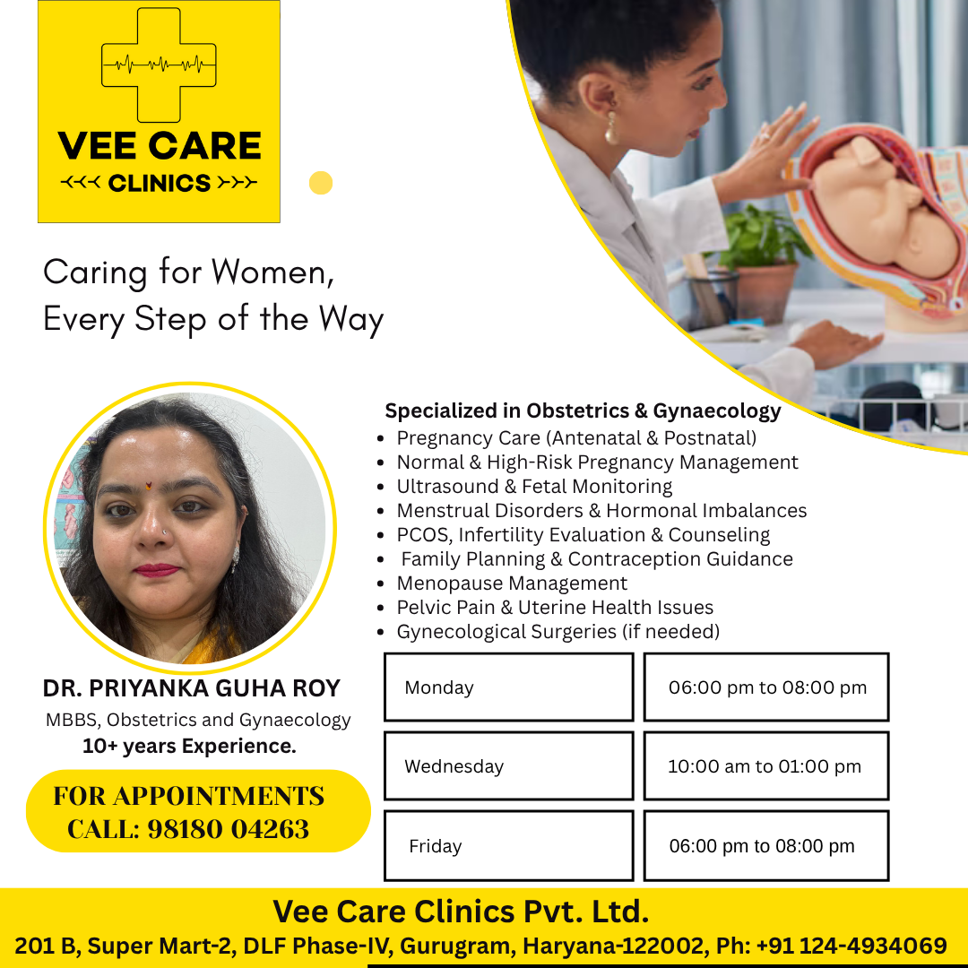Dr. Priyanka Guha Roy - Vee Care Clinics