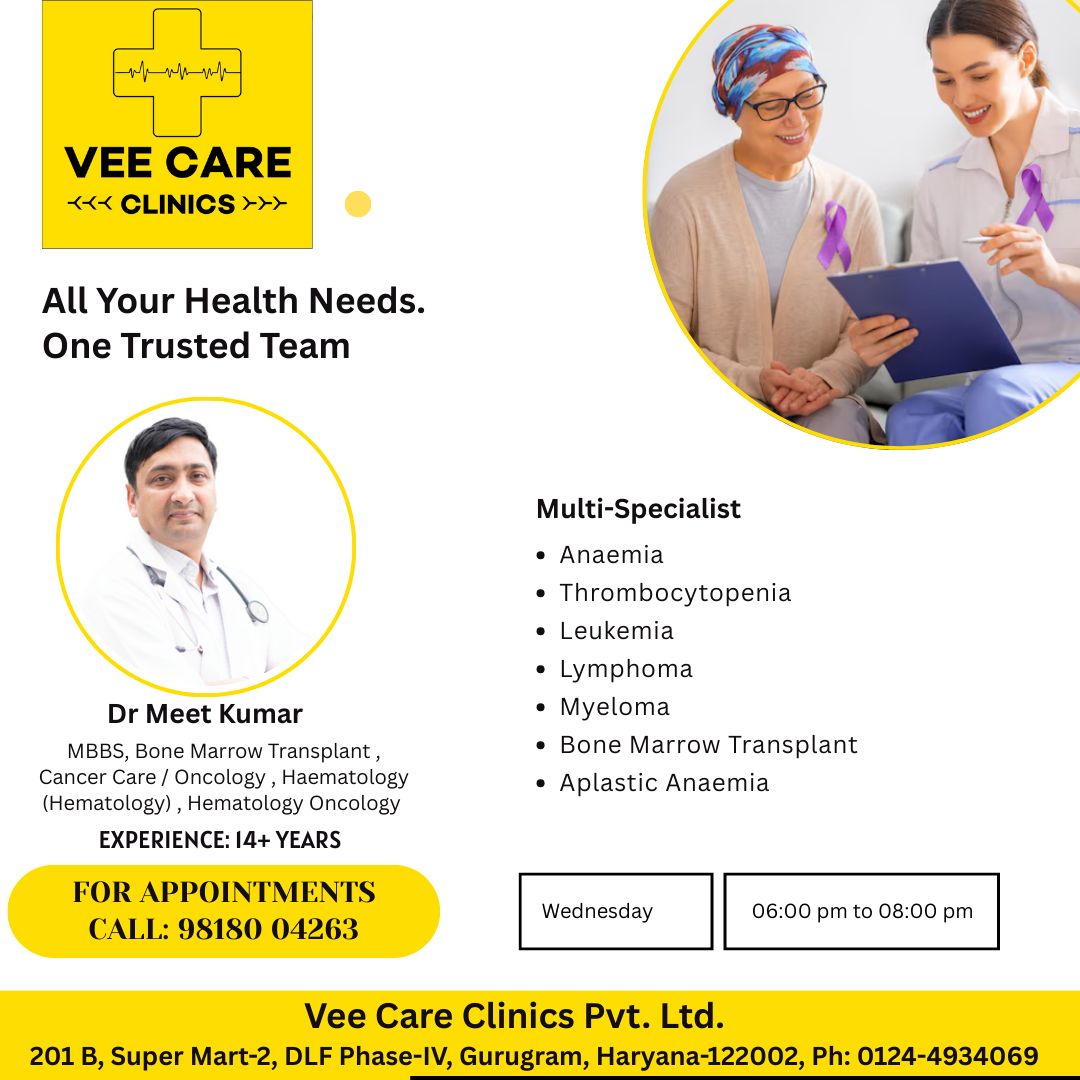 Dr. Meet Kumar - Vee Care Clinics Gurgaon