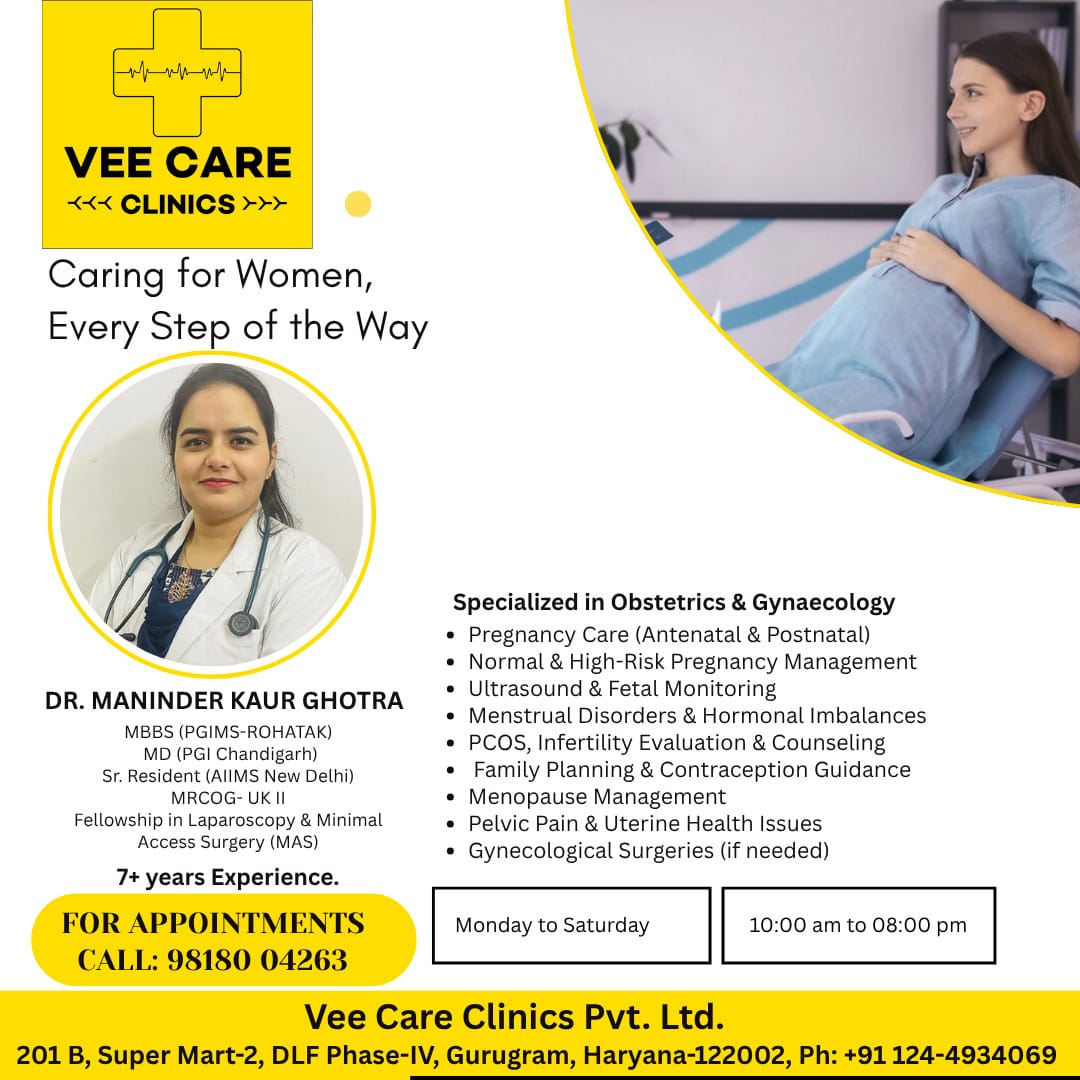 Dr. Maninder Kaur Ghotra Vee Care Clinics